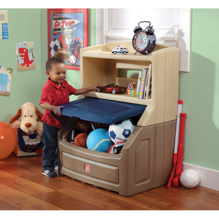 Step2 Lift and Hide Bookcase Toy Box